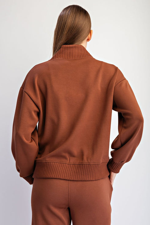 MODAL V NECK TOP