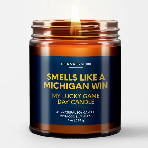 SMELLS LIKE A WIN GAMEDAY CANDLE