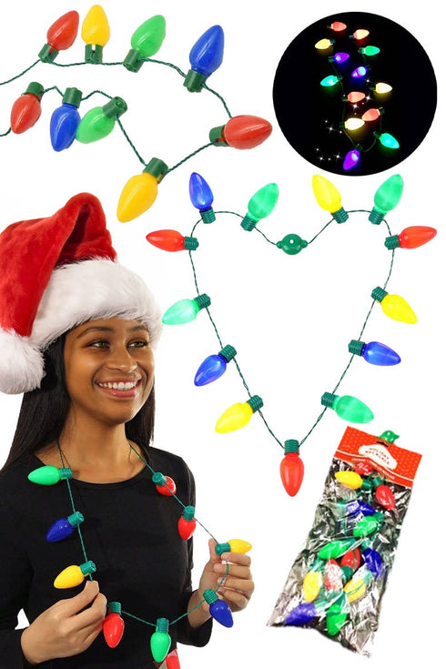 LED BULB NECKLACE