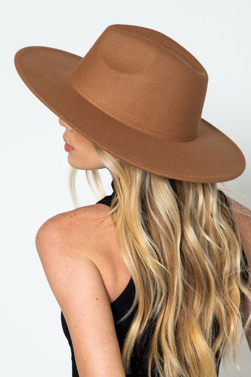 VINTAGE PLAIN HAT W/BAND