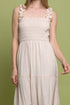 SMOCK BODICE MAXI