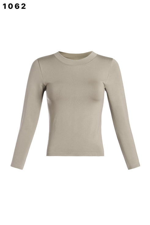 SMOOTH CREWNECK LONG SLEEVE