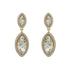TWO-TIER HALO EARRINGS