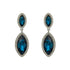 TWO-TIER HALO EARRINGS