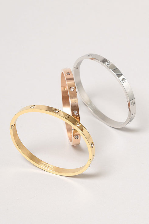FASHION STUD BANGLE