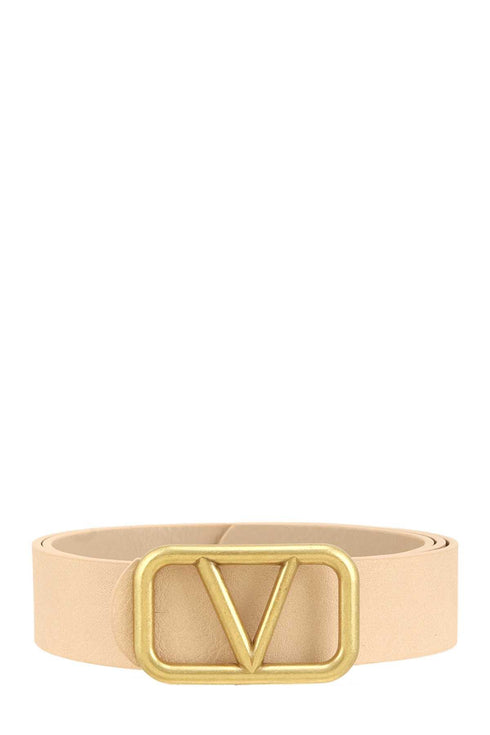V BUCKLE BELT