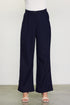LINEN BLEND WIDE LEG TROUSER