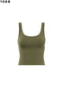 SCOOPNECK SKINNY CROP TANK