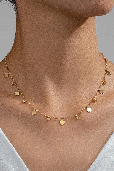MINI CLOVER NECKLACE