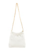 FAUX LEATHER QUILTED BAG