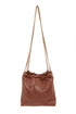FAUX LEATHER QUILTED BAG