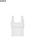 SQUARE NECK CROP RIB TANK