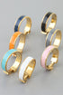 ENAMEL H RING
