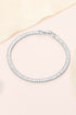 18K GOLD TENNIS BAGUETTE BRACELET
