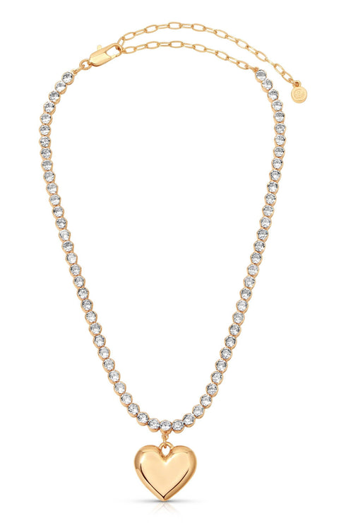 LUMINOUS LOVE TENNIS NECKLACE