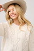 WESTERN BOOTS STITCH SWEATER