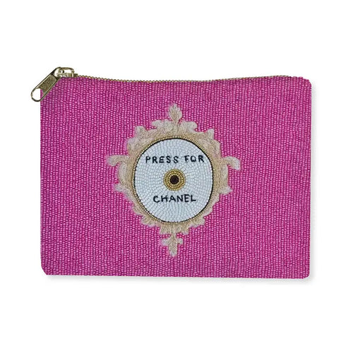 PRESS FOR BEADED BAG