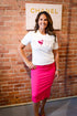 PONTE HIGH WAIST SKIRT