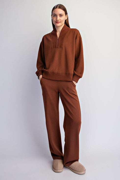 MODAL V NECK TOP
