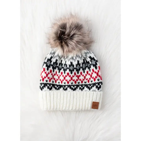 WINTER POM HAT