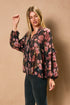 OBSIDIAN ROSE BLOUSE
