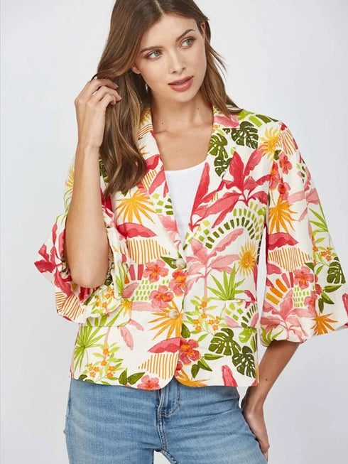 TROPICAL LINEN PRINT
